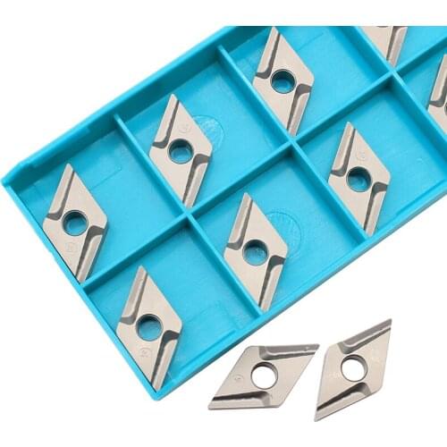 10PCS DNMG150404 R VF CT3000 External Turning Tools Cermet Grade Carbide insert Lathe cutter Tool Tokarnyy turning insert