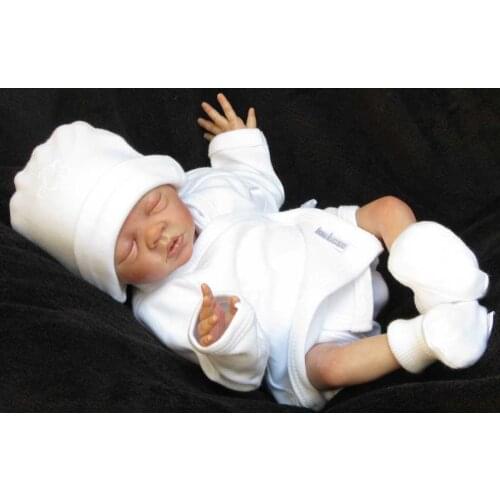NPK 16Inch Daisy Reborn Doll Kit Small Size Premie Unfinished Unpainted Doll Parts DIY Unassembled