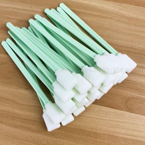 Solvent Foam Tipped Cleaning Swab Roland Mimaki Mutoh Large Format Inkjet Printer for Epson printhead cleaning