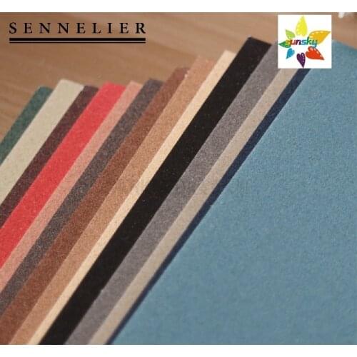 SENNELIER LaCarte Pastel Card,available in a range of 14 colours,acid-free, light fast pastel perfectly soft, uniform surface