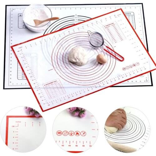 Silicone Baking Mats Sheet Pizza Dough Non-Stick Maker Holder Pastry Kitchen Gadgets Cooking Tools Utensils Bakeware Accessories