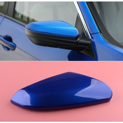 Blue Right Passenger Side Rearview Mirror Cap Cover Fit For Honda Civic 10th 2016 2017 2018 2019 2020 76201TBAA11ZF