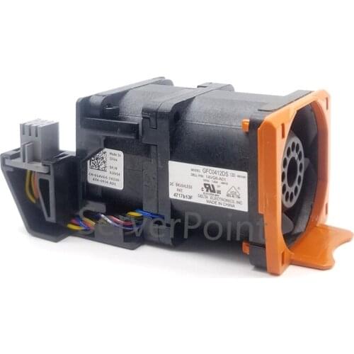 02X0NG 14VG6 GFC0412DS F1YN7 0F1YN7 cooling fan USED For Dell Poweredge Server R620 Cooling Fan