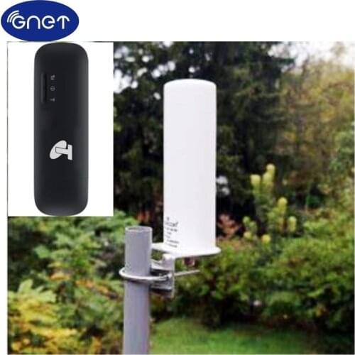 3G 4G LTE 12dbi TS9 5M External outsoor Antenna + Huawei E8372h-608 Wingle LTE Universal 4G USB MODEM WIFI Mobile