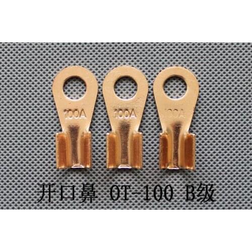 1piece OT-100A Copper passing through terminal Electric power fittings equipment contact B type