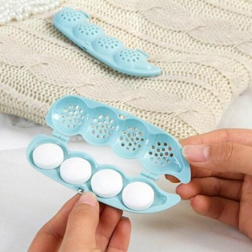 2Pcs Creative Natural Camphor Ball Peas Camphor Moth Ball Wardrobe Insect-resistant Naphtaline Safe Pest Contro Repel Insects