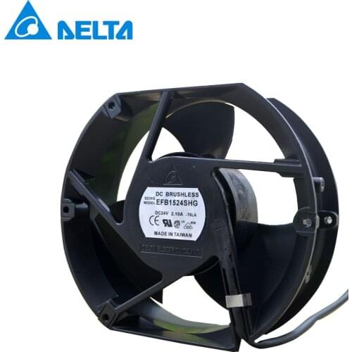 Delta New EFB1524SHG 17CM 17251 24V 2.10A 3-wire fan ACS510/550 for