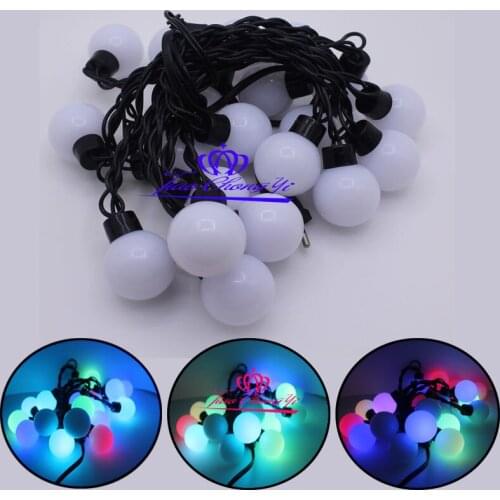 5CM Big Ball LED String Light Christmas 5M 20LEDs Fairy String Garland Lights