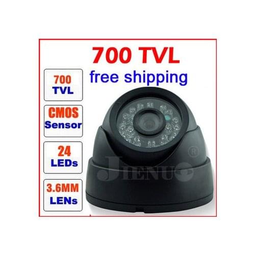 Free shipping cctv camera 700tvlcmos best price cmos 960h high resolution video cameras infrared sensor security surveillance