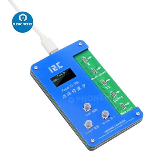 I2C Face ID IFace V8 Dot Matrix Projection Repair Detector for IPhone Face ID Not Working Repair Replace The Dot Matrix Cable