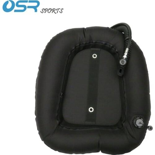 50lbs Scuba Diving Donut Wing Double Tank With Low Pressure Hose Snorkeling BCD Tech Back Plate for Freediving