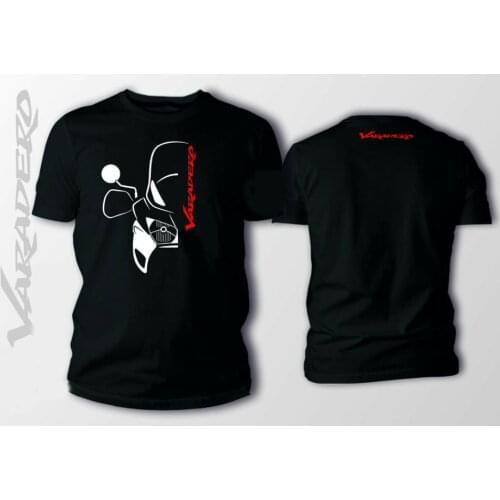 Double Side Hon Varadero Motorcycle Black T-Shirt 2019 Hot Sale Super Fashion Summer Casual Man Good Quality Cheap T Shirt