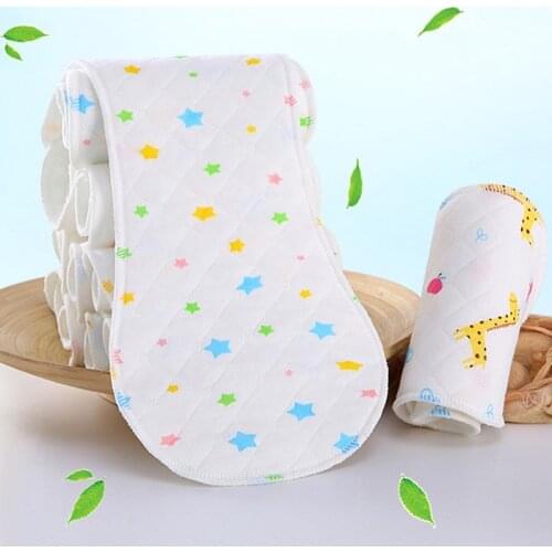 Reusable baby Diapers Cloth Diaper Inserts 1 piece 3 Layer Insert 100% Cotton Washable Baby Care Products Hot Sale