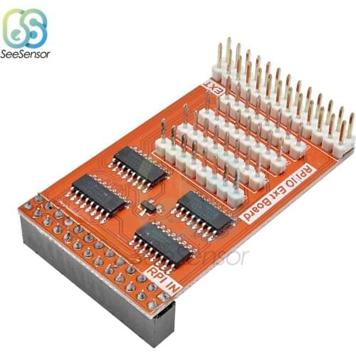 32 GPIO Expansion Board Module 8-bit Input & Output IO Extend Adapter Module for Raspberry Pi 2.4V-5V
