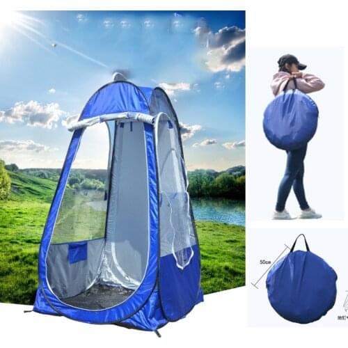 Outdoor Single Tent Fishing Mountaineering Camping Tent Waterproof Sunscreen Warm Automatic Speed Open Windproof Wigwam