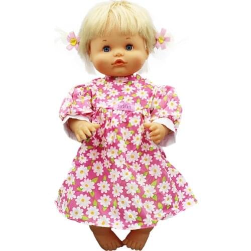 Flower Dress Clothes Fit 42 cm Nenuco Doll Nenuco y su Hermanita Doll Accessories