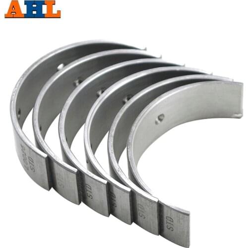 6Pcs/Set AHL Motorcycle STD ~ +200 40mm ~ 42mm Connecting Rod Bearing For YAMAHA XP530 XP500 T-MAX TMAX 530 5GJ-11656-00-00