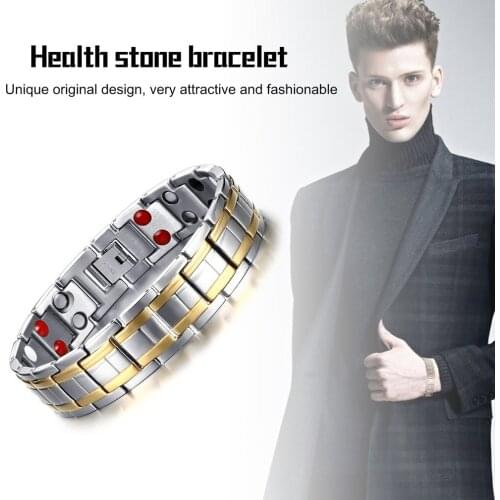 Popular Magnetic Health Care Chain Bracelet Trendy Charming Fashionable Jewelry Man Woman Link Chain Ornaments All-match Style