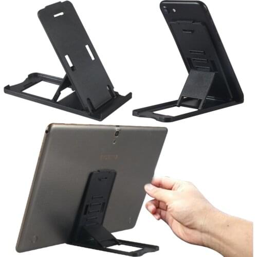Portable Phone Holder Tablet Holder Portable Mini Desk Holder Stand Foldable for Samsung Xiaomi Apple Ipad 9.7" 10.2" 10.5" 11"