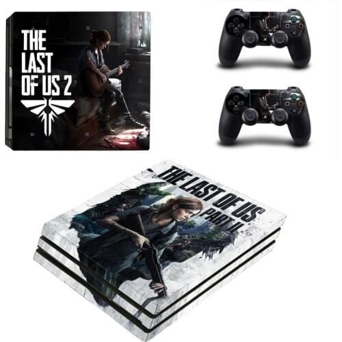 The Last of Us PS4 Pro Stickers Play station 4 Skin Sticker Decal For PlayStation 4 PS4 Pro Console & Controller Skins Vinyl