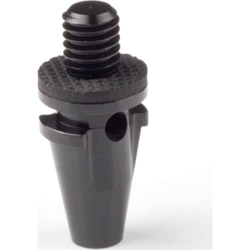 QRT-38 Mini Rapid Quick Release Round Taper Tip Connector Mount fr Audio Sound Boom Pole Recorder Microphone MIC Camera Rig