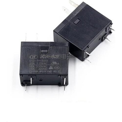 2PCS/LOT Relay JQX-62F HF62F-012-1H HF62F-012-1HT 4PIN 16A