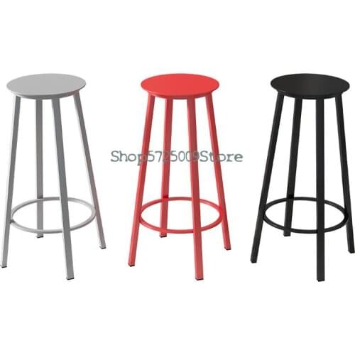 Nordic Luxury Bar Chair Simple Bar Stool Household Revolving High Chair Designer Bar Chair