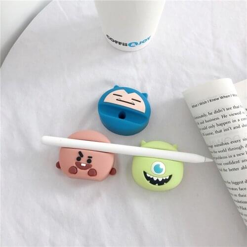 Silicone Pencil base For Apple Pencil 1 st 2 nd Generation Touch Pen For HUAWEI M-Pencil Stylus base capacitive pen accessories