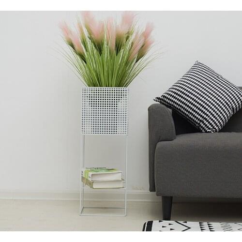 Nordic fashion light luxury indoor plant stand multi-layer floor type living room flower rack creative high-end flowerpot shelf