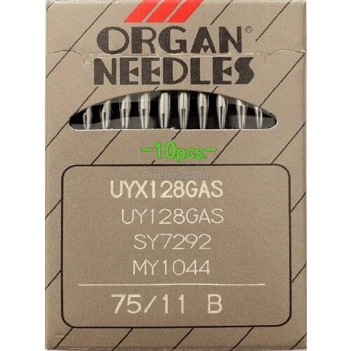 Japanese Original Organ Brand Needles UYX128GAS,75/11B,20Pcs/Lot,For Industrial Interlock Sewing Machines,Like JUKI,BROTHER,etc