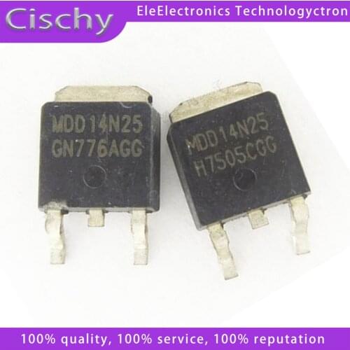 10PCS MDD14N25 TO252 14N25 MOS TO-252 original authentic