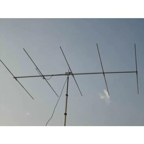 1000W 50M shortwave Yagi antenna 50-54mhz 10.5dBd gain SWR less than 1.5