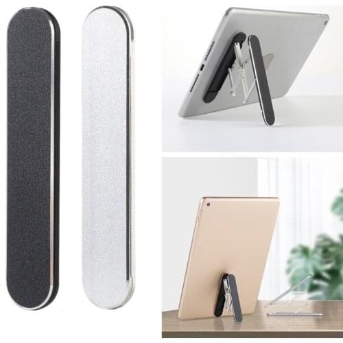 Aluminum Foldable Cell Phone Tablet Holder Multi-Angle Adjustable Metal Holder Cradle for Cellphone Tablet and more
