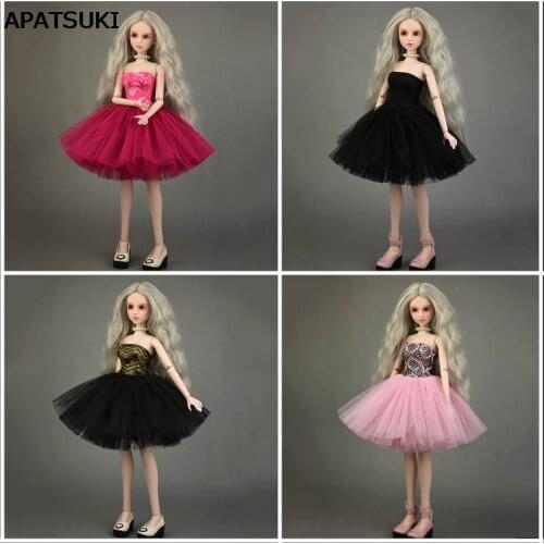 4pcs/lot Ballet Dress Wedding Dresses for 40-50cm XINYI Doll 1:4 Doll Accessories Gown Outfits Clothes for 1/4 BJD Dollhouse