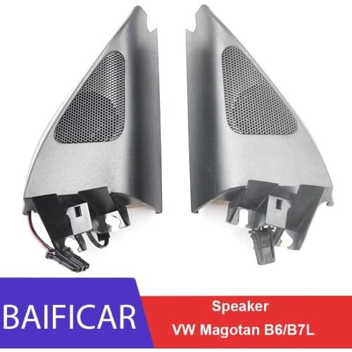 Baificar Brand Genuine Triangle Trumpet Mirror Door Head Tweeter Speaker Car Audio Trim Tweeter Speakers For VW Magotan B6/B7L