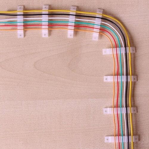 50pcs Cable Holder Manager Wire Storage SW34 24awg to 28awg Wire SW34