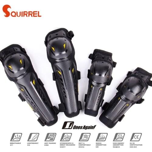 Summer motorcycle kneepad and elbow suit fall proof motorcycle rider equipped with locomotive protector