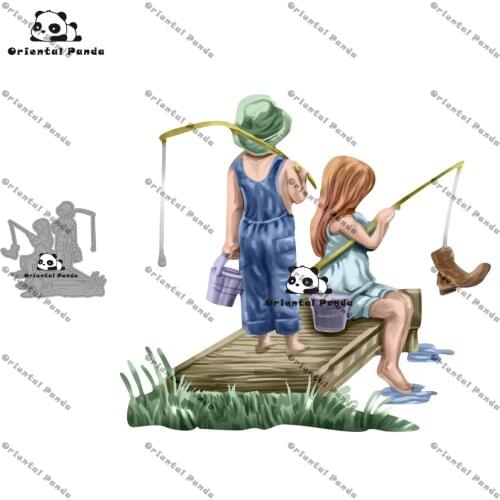 New Dies 2020 Camper Van Metal Fishing lovers Dies diy Dies photo album cutting dies Scrapbooking Stencil Die Cuts dies