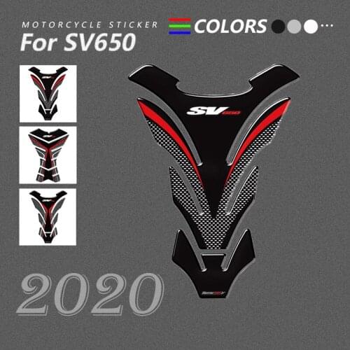 3D Motorcycle Stickers For Suzuki SV650 SV 650 SV650X 2016 2017 2018 2019 2020 2021 Gas Oil Fuel Tank Pad Protector Decal