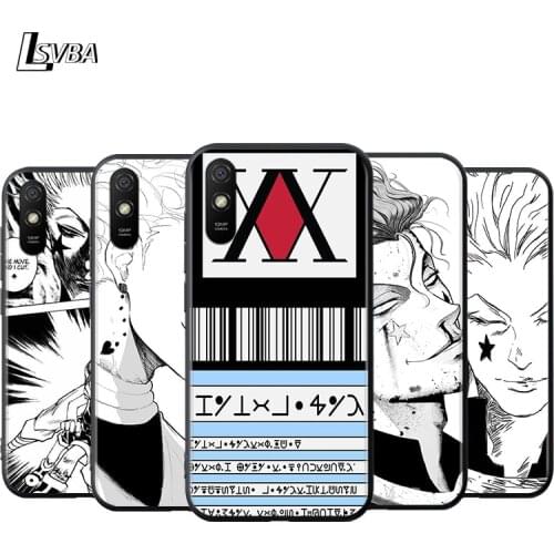 Anime HUNTER×HUNTER Silicone Cover For Xiaomi Redmi K40 K30i K30T K30S K30 K20 10X Ultra Pro Black Soft Phone Case Shell