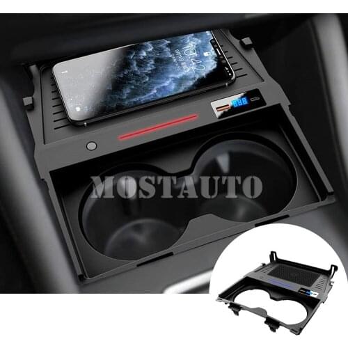 The Phone With QI Wireless Charging For Mazda 3 Wireless Car Charger Phone Fast Charging Center Console 2019-2021