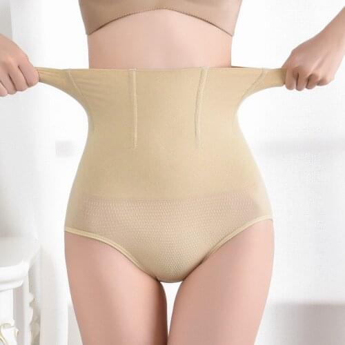 Body Shaping Women High Waist Panties Slimming Tummy Control Pants Briefs Seamless Shapers Shapewear Lady Corset Underwear