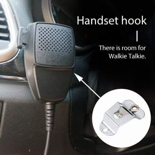 High Quality Microphone Hang Up Clip for Mobile Two-Way Radios