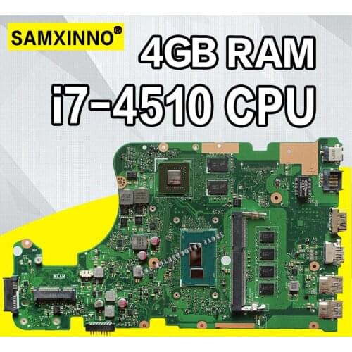 X555LP i7-4510 4GB RAM motherboartd For Asus X555LI F555L K555L X555L laptop motherboard X555LD rev3.1/3.3/3.0/1.1 motherboard