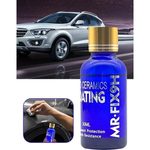 30ML 50ML 30um Wash Maintenance Paint Care 9H Anti-scratch Liquid Car Ceramic Coat Super Hydrophobic Glass Coating Polish Kits