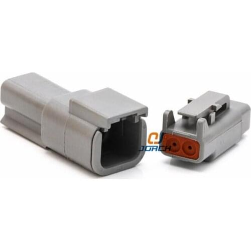 10 Sets Deutsch DTM 2Pin DTM06-2S/ATM06-2S DTM04-2P/ATM04-2P Waterproof Electrical Connector Inlet Air Temperature Sensor Plug