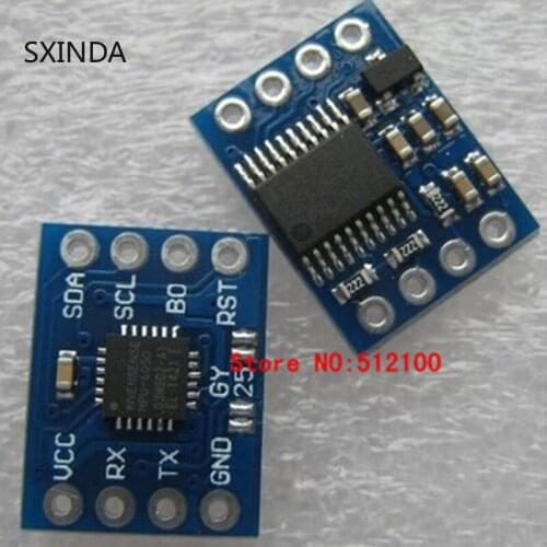 10pcs/lot GY-25 tilt angle module serial output angle data directly MPU-6050 module