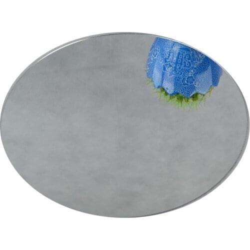 25pcs Diam 400x1mm Acrylic Mirrors Round Plastic PMMA Pier Glass Hotel Decorative Lens Not Easy To Broken