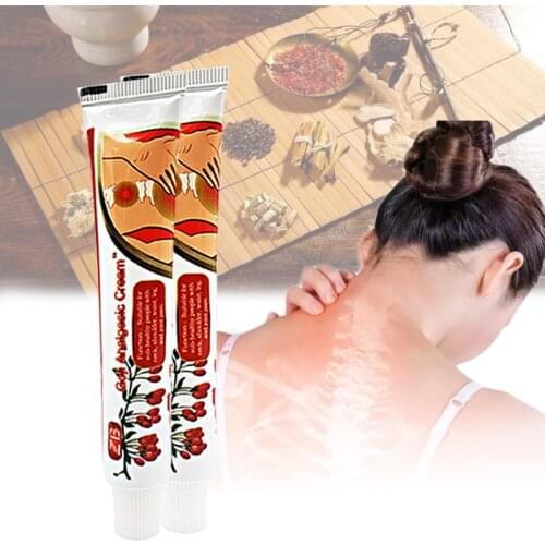 Analgesic Balm Natural Herbal Wolfberry Essence Extract Pain Relief Cream Relieves Joint Arthritis Muscle Ache Injury Sprain