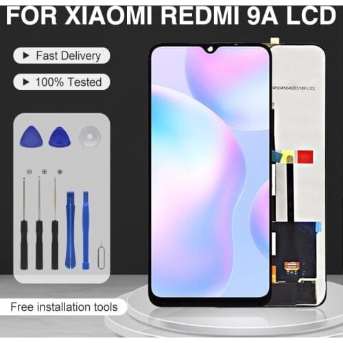 Dinamico For Redmi 9C LCD Display With Frame For Xiaomi Redmi 9A Display Touch Panel Glass Screen Digitizer Assembly